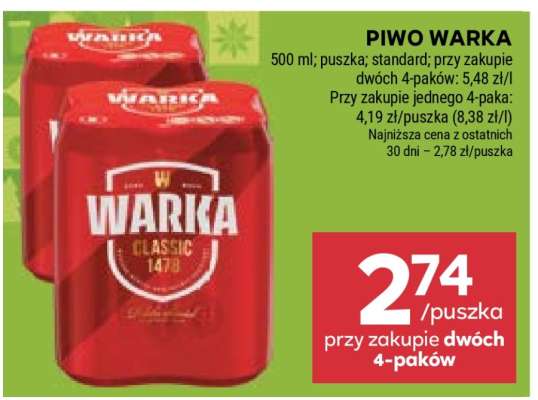 Piwo Warka