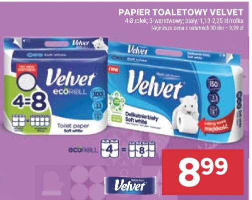 Papier toaletowy VELVET