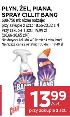 Płyn, żel, piana, spray Cillit Bang