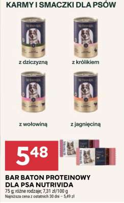 BAR BATON PROTEINOWY DLA PSA NUTRIVIDA