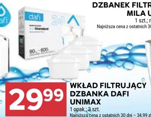 WKŁAD FILTRUJĄCY DZBANKA DAFI UNIMAX