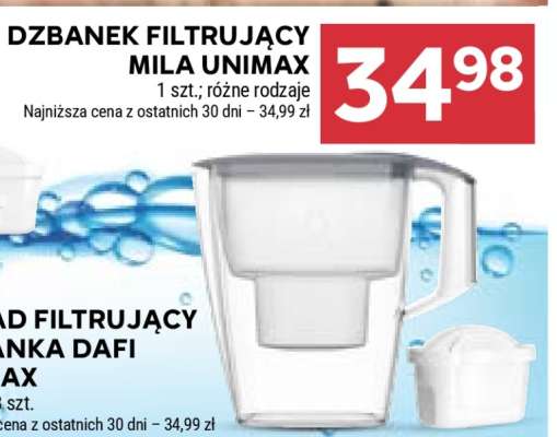 Dzbanek filtrujący Mila Unimax