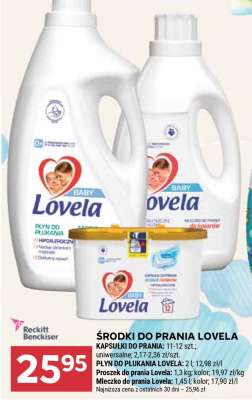 Środki do prania Lovela
