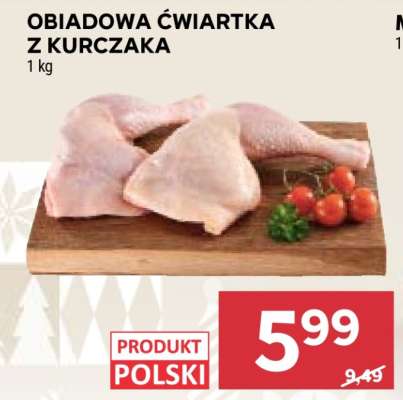 Obiadowa ćwiartka z kurczaka