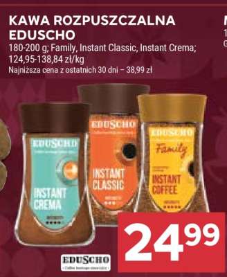 Kawa rozpuszczalna Eduscho