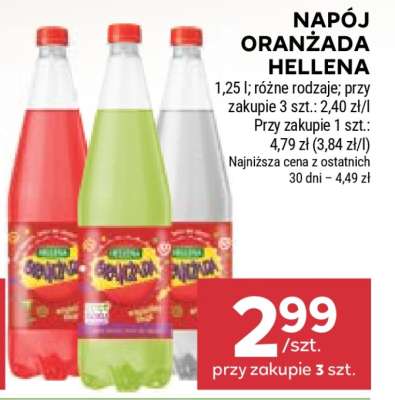 Napój Oranżada Hellena