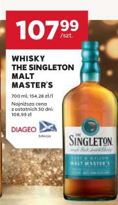Whisky The Singleton Malt Master's