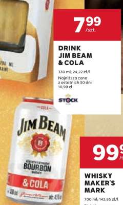 Drink Jim Beam & Cola
