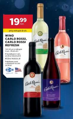 Wino Carlo Rossi, Carlo Rossi Refresh