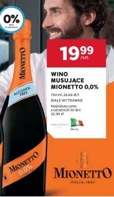 Wino musujące Mionetto 0,0%