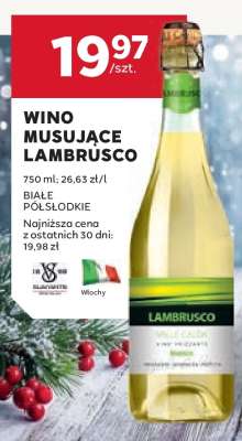 Wino Musujące Lambrusco
