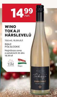 Wino Tokaji Harslevelu