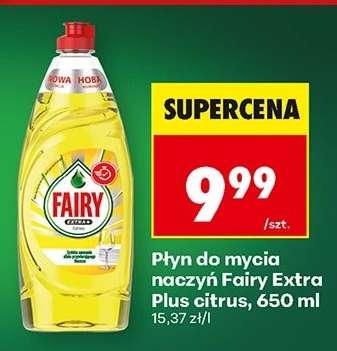 Płyn do mycia naczyń Fairy Extra Plus citrus, 650 ml
