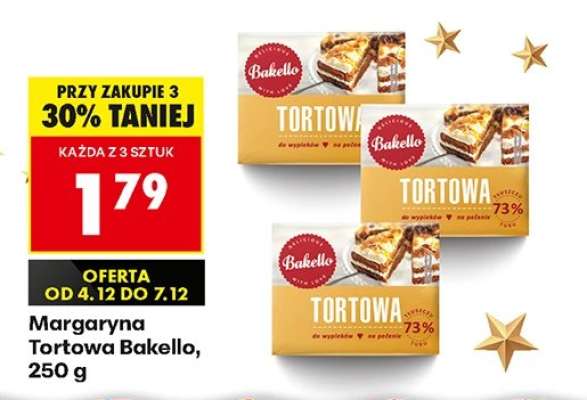 Margaryna Tortowa/Bakello, 250 g