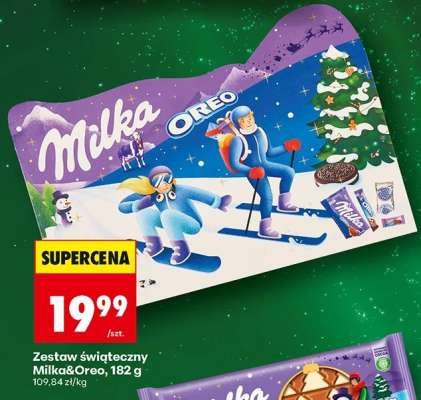Zestaw świąteczny Milka&Oreo, 182 g
