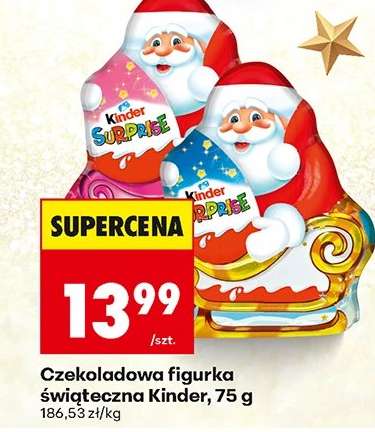 Czekoladowa figurka świąteczna Kinder, 75 g