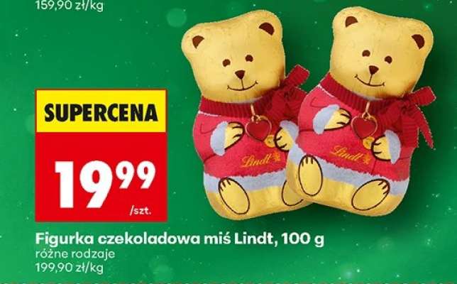 Figurka czekoladowa miś Lindt, 100 g