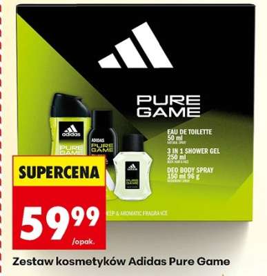 Zestaw kosmetyków Adidas Pure Game