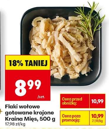 Flaki wołowe gotowane krojone Kraina Mies 500 g