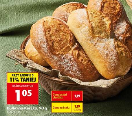 Bułka pasterska, 90 g