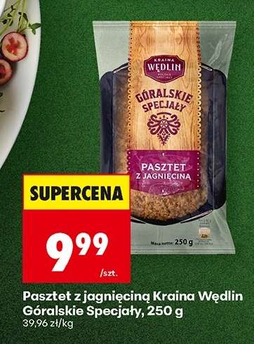 Pasztet z jagnięciną Kraina Wędlin Góralskie Specjały, 250 g