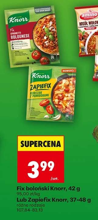Fix boloński Knorr, 42 g Lub Zapiefix Knorr, 37-48 g