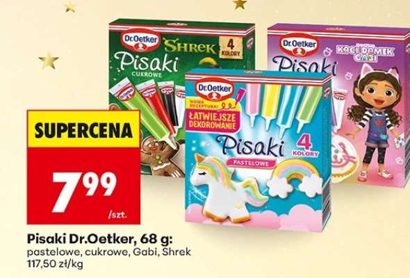 Pisaki Dr.Oetker, 68 g