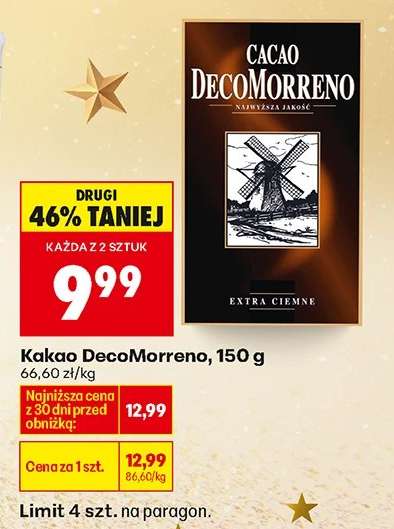KAKAO DECOMORRENO 150 G