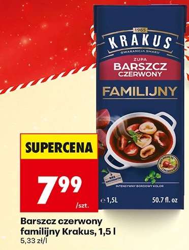 Barszcz czerwony familijny Krakus, 1,5 l