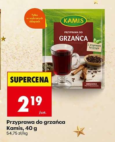 Przyprawa do grzańca Kamis, 40 g