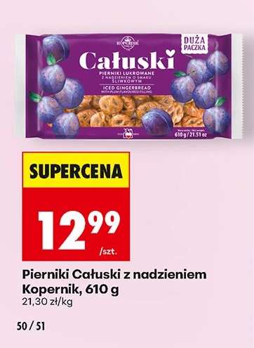 Pierniki Całuski z nadzieniem Kopernik, 610 g
