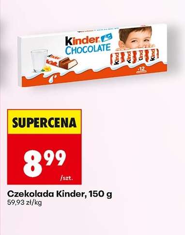 Czekolada Kinder, 150 g
