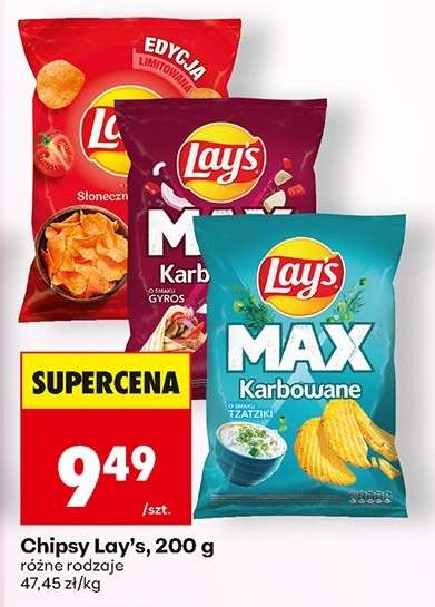 Chipsy Lay's, 200 g