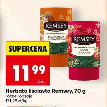 Herbata liściasta Remsey, 70 g