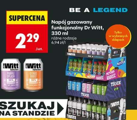 Napój gazowany funkcjonalny Dr. Witt, 330 ml