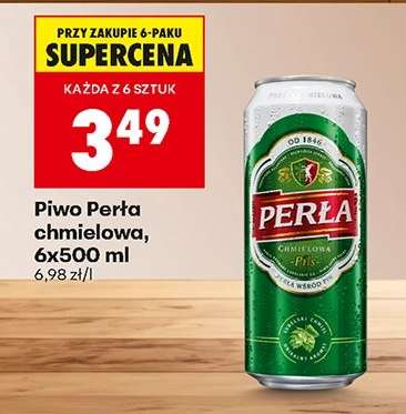 Piwo Perła chmielowa, 6x500 ml