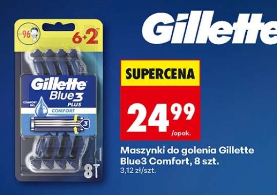 Maszynki do golenia Gillette Blue3 Comfort , 8 szt