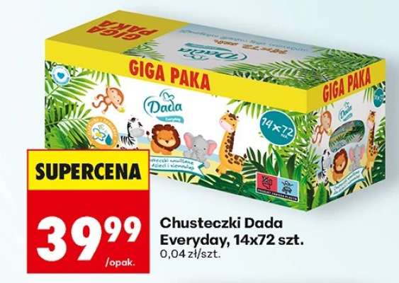 Chusteczki Dada Everyday, 14x72 szt.