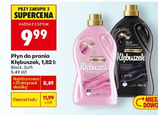 Płyn do prania Kłębuszek, 1,82 l