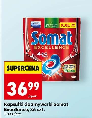 Kapsułki do zmywarki Somat Excellence , 36 szt