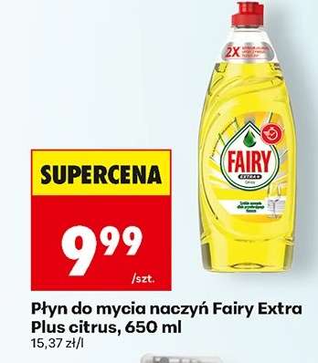 Płyn do mycia naczyń Fairy Extra Plus citrus, 650 ml