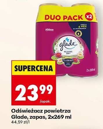 Odświeżacz powietrza Glade, zapas, 2x269 ml