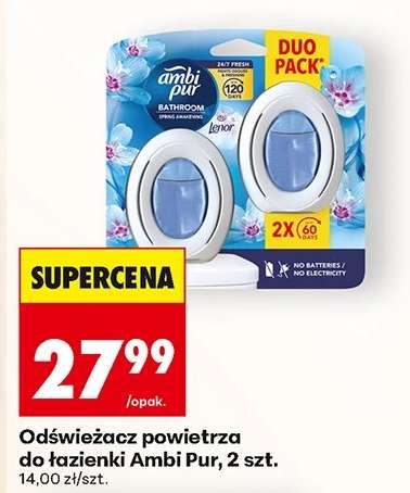 Odświeżacz powietrza do łazienki Ambi Pur 2 szt