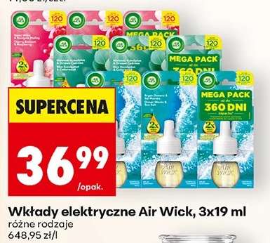 Wkłady elektryczne Air Wick, 3x19 ml