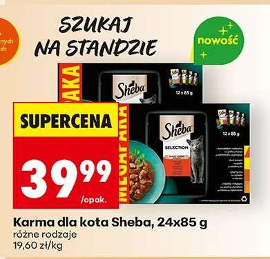 Karma dla kota Sheba, 24x85 g