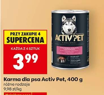 Karma dla psa Activ Pet, 400 g