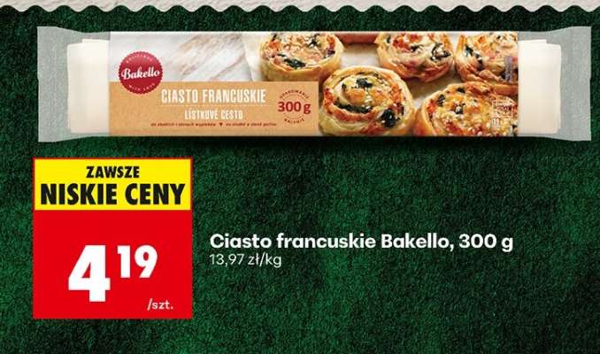 Ciasto francuskie Bakello, 300 g