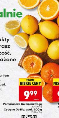 Pomarańcze Go Bio na wagę