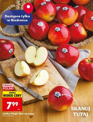 Jabłka Magic star na wagę