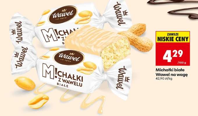 Michałki białe Wawel na wagę